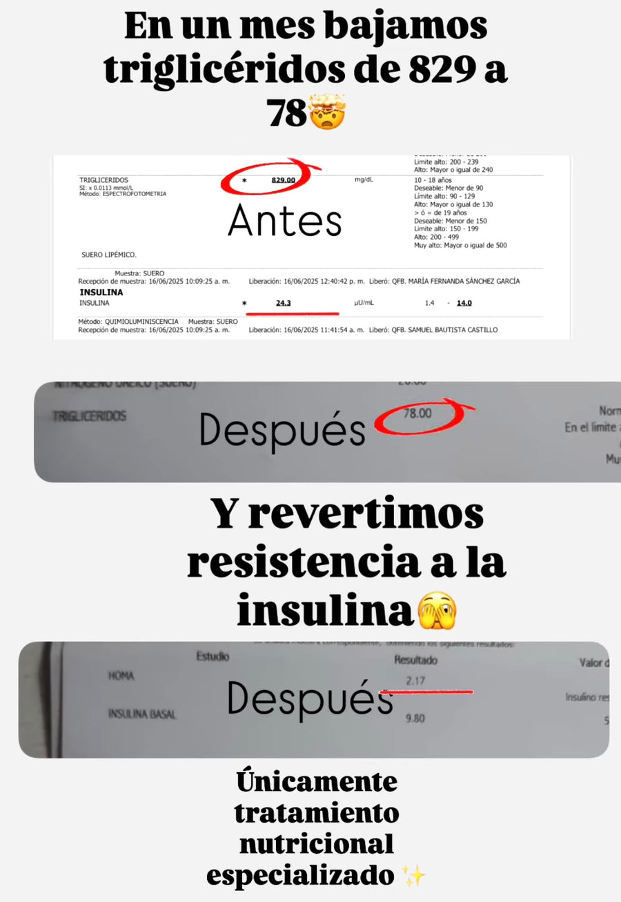 Antes y después