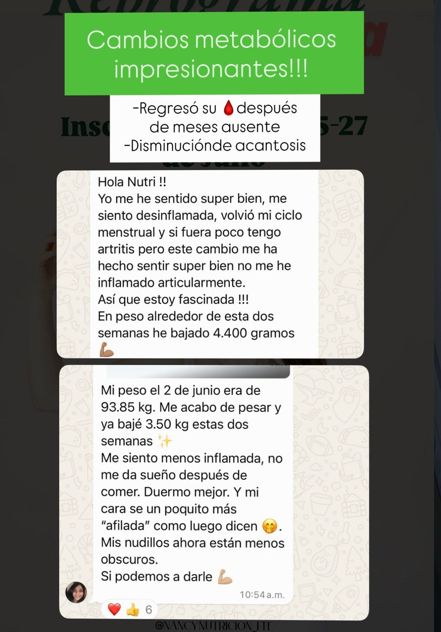 Antes y después