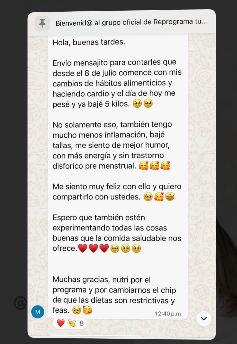 Antes y después