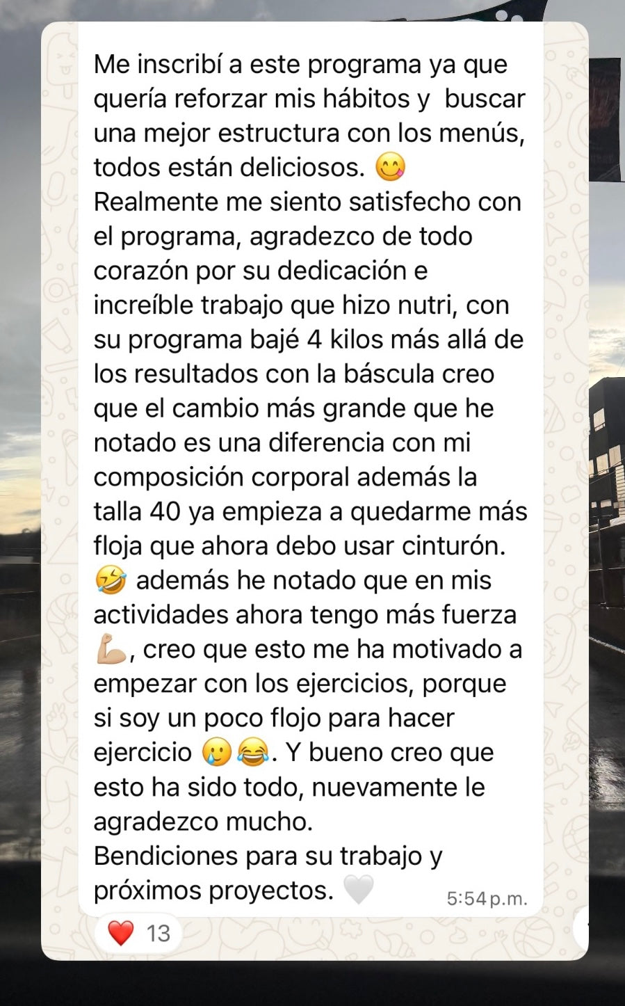 Antes y después